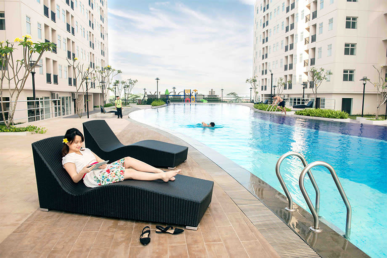 Sport & Beauty 5, Minimalist and Cozy Studio Room at Ayodhya Apartment, Tangerang