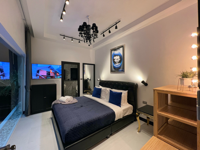 Bedroom, Newly Rooftop 7BR Pool Villa - VVP31.6 (Jomtien), Pattaya
