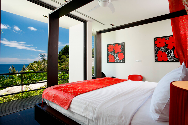 Bedroom 3, Villa Yang, Private Oceanfront Villa, Kamala Beach, Phuket Island
