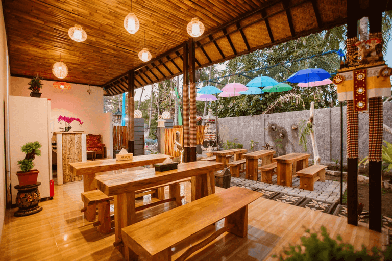 Dining Room 4, Double'D Hostel, Klungkung