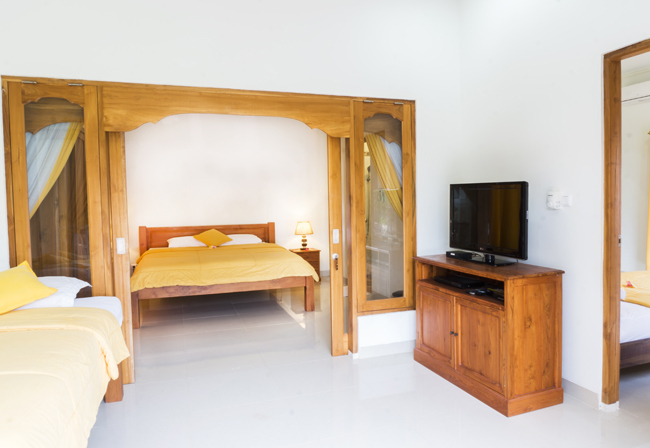 Bedroom 2, Nusa Indah Bungalow, Klungkung