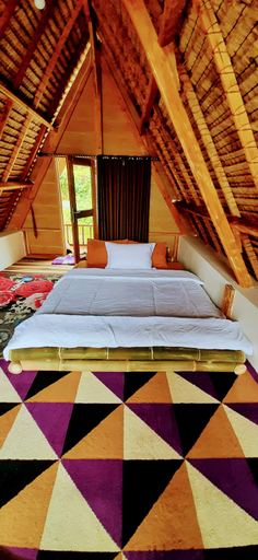 Bedroom 2, Bale Aur bamboo Cottage, Lombok