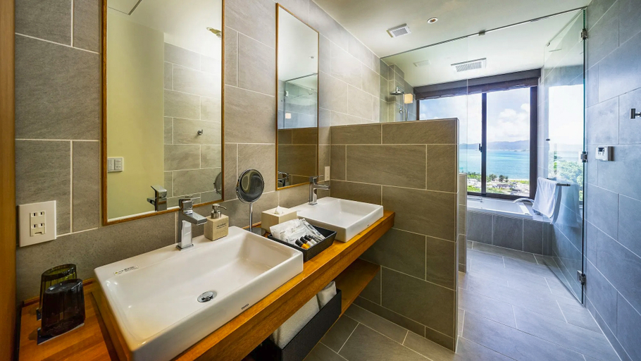 Bathroom 4, Away Okinawa Kouri Island Resort, Nakijin