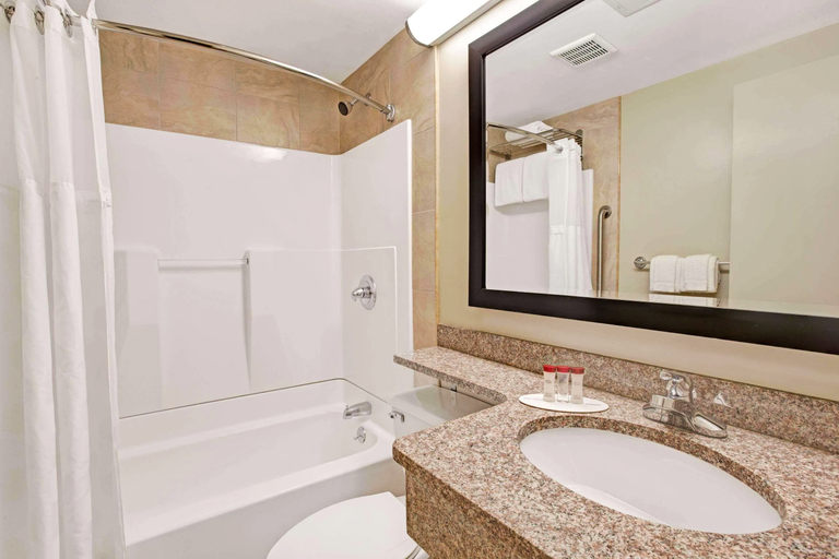 Bathroom 3, Ramada by Wyndham Staten Island, New York