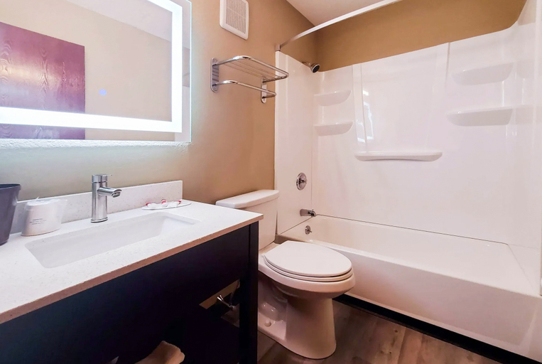 Bathroom 3, Super 8 by Wyndham Amsterdam, Montgomery