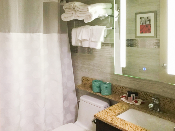 Bathroom 3, Ramada by Wyndham Bronx Terminal, New York