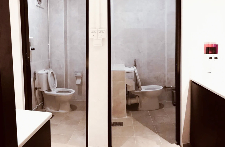 Bathroom 2, Atlantis Pods at Chinatown, Singapura