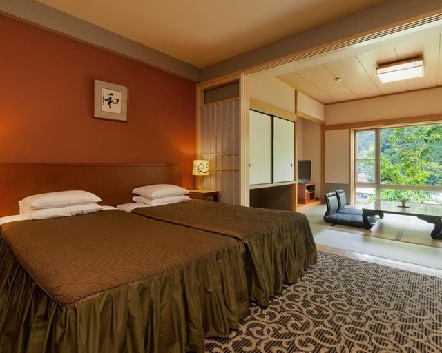 Bedroom 4, Hakone Yumoto Onsen Hotel Maille Coeur Shogetsu, Hakone