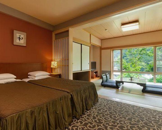 Bedroom 2, Hakone Yumoto Onsen Hotel Maille Coeur Shogetsu, Hakone