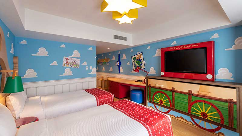 Bedroom, Toy Story Hotel, Shanghai