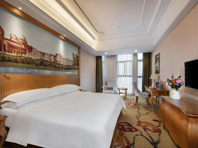 Bedroom 2, Vienna International Hotel Fujian Fuzhou Cangshan Wanda, Fuzhou