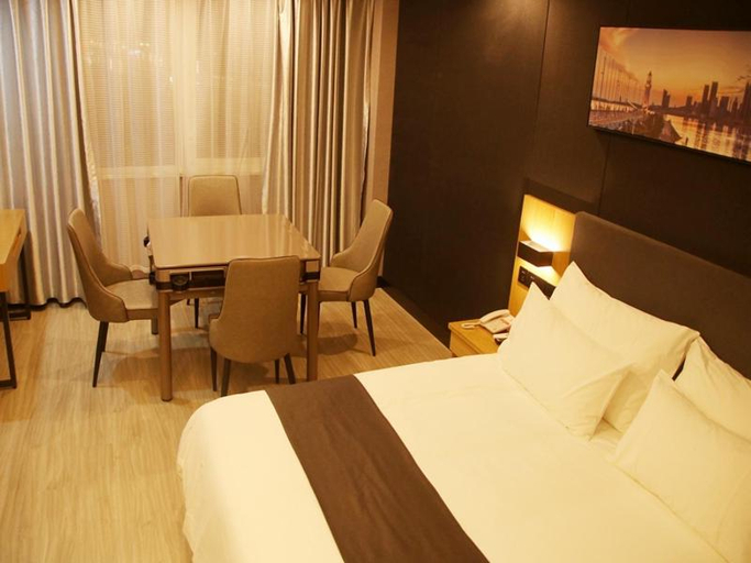 Bedroom 5, UP and IN Hotel Jiangsu Yancheng Tinghu District Yancheng Bridge, Yancheng