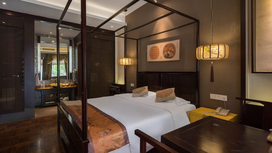 Bedroom 2, Tongxiang Wuzhen Yuexiang Inn, Jiaxing