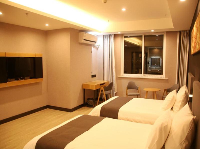 Bedroom 3, UP and IN Hotel Jiangsu Yancheng Tinghu District Yancheng Bridge, Yancheng