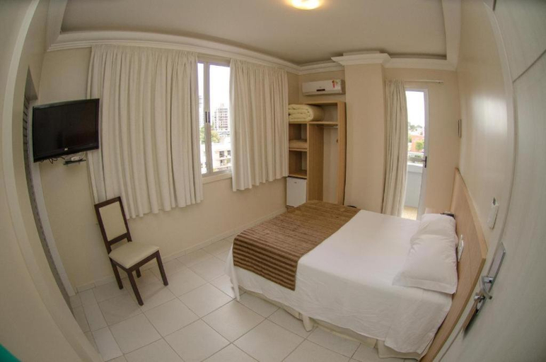 Bedroom 1, Hotel Desbravador, Chapecó