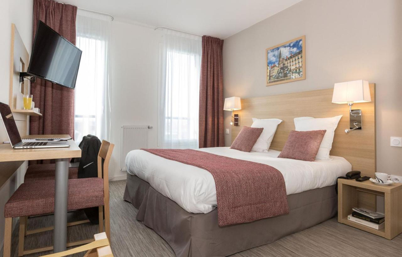 Bedroom 2, Appart’hôtel Odalys City - Nantes Cité des congrès, Loire-Atlantique