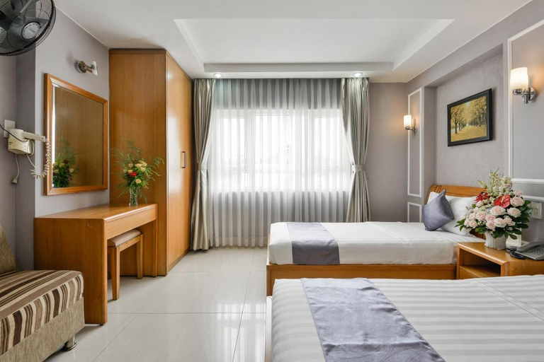 Bedroom 4, Lucky Star Hotel 146 Nguyen Trai, District 1