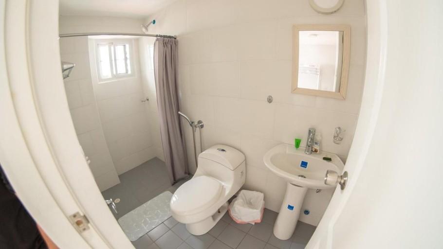 Bathroom, Blu Hostel, Panamá
