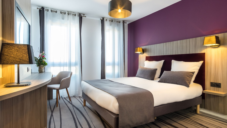 Bedroom 3, Nemea Appart Hotel Bordeaux Merignac aeroport, Gironde
