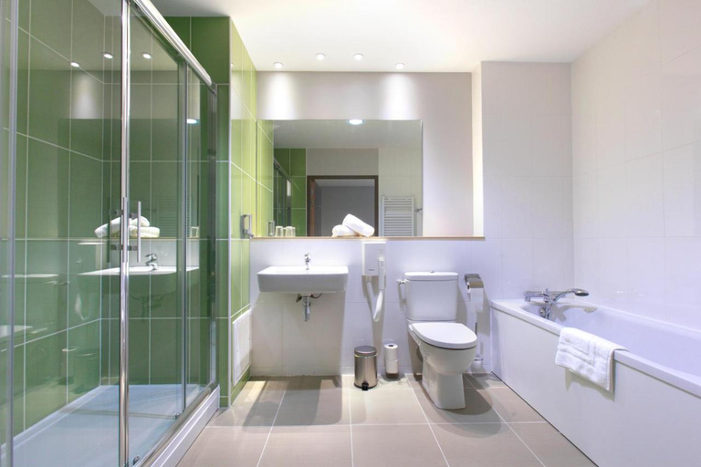 Bathroom, The Originals City, Hôtel L'Haut' Aile, Calais, Pas-de-Calais