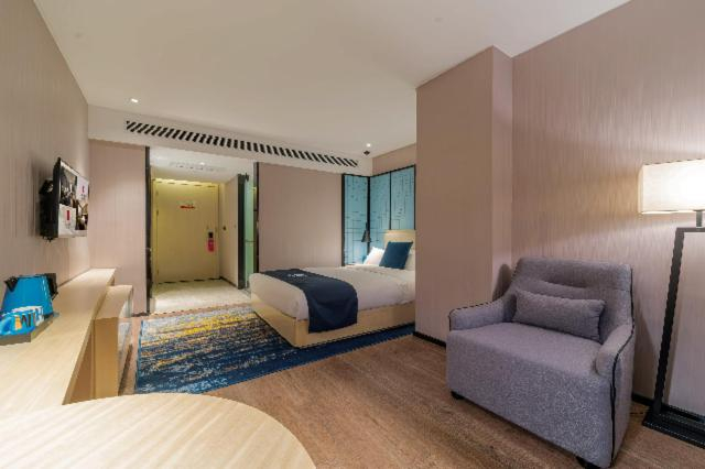 Bedroom 2, Echarm Hotel Beijing Yizhuangrong Dongjie Metro, Beijing