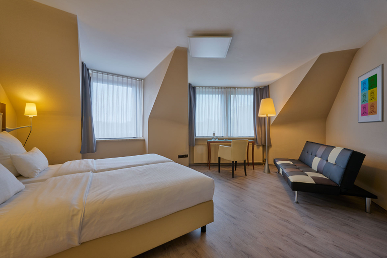 Bedroom 2, Cityhotel Kaiser Karl, Städteregion Aachen