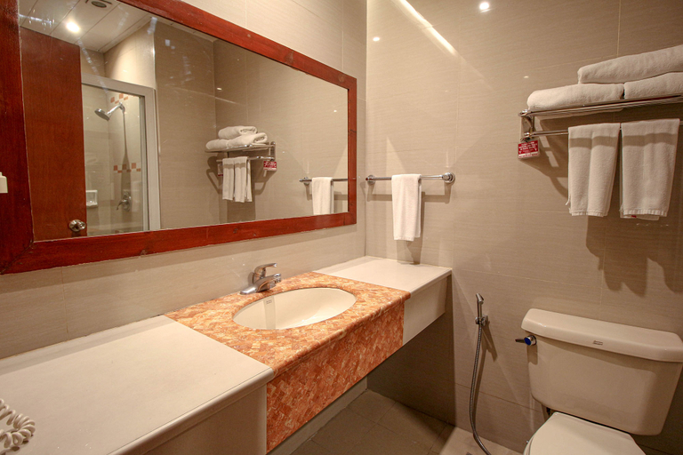 Bathroom 4, Hotel Veniz, Baguio City