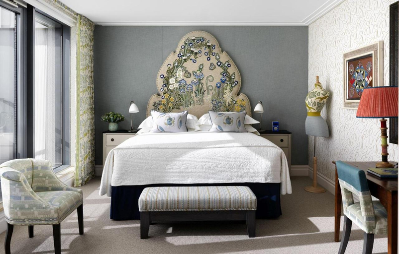 Bedroom 3, Ham Yard Hotel Firmdale Hotels, London