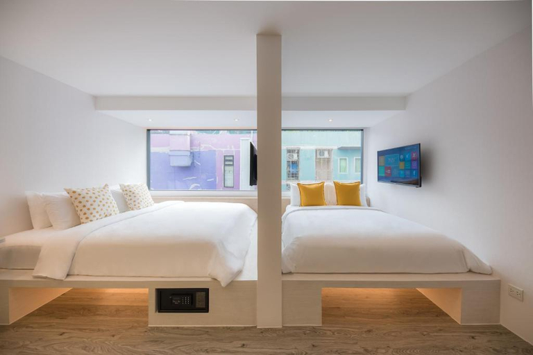 Bedroom 2, Yello Rooms Hotel Victory Monument, Ratchathewi