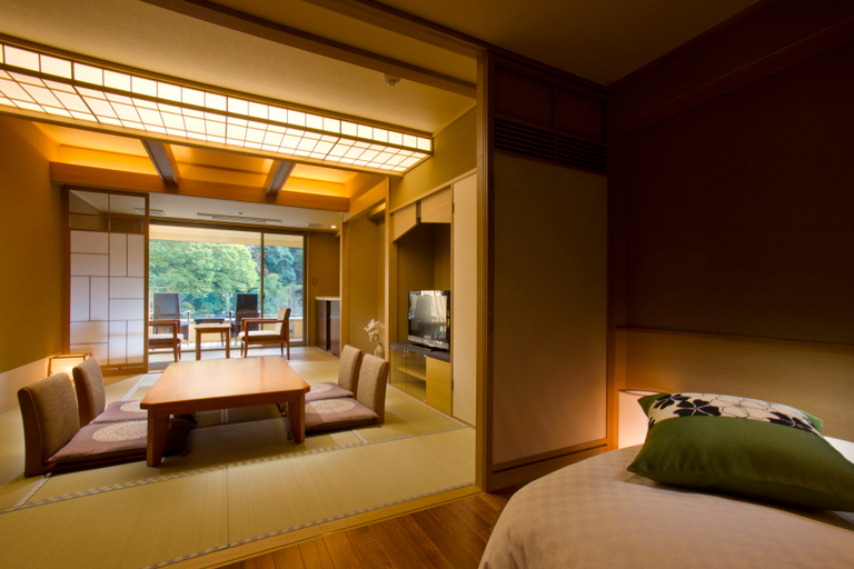 Bedroom 5, Inn Seiryuso, Shimoda