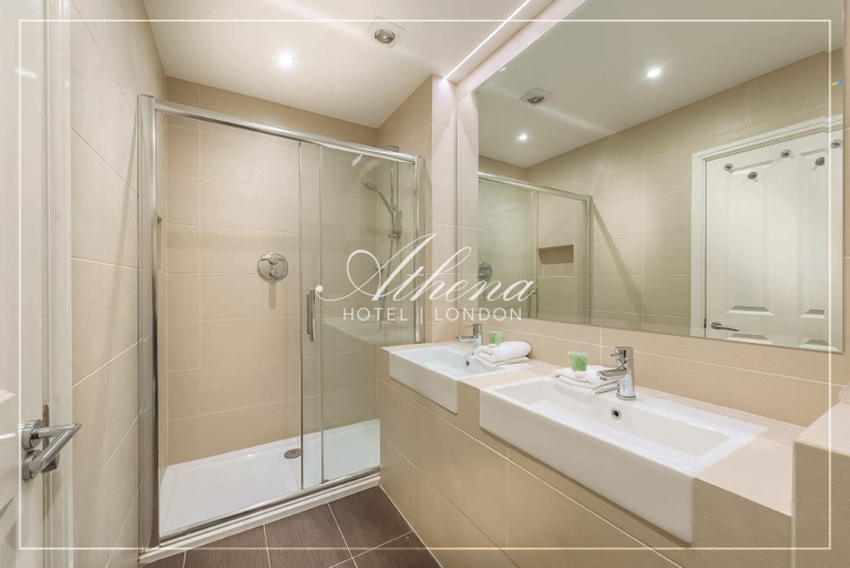 Bathroom 3, Athena Hotel - B&B, London