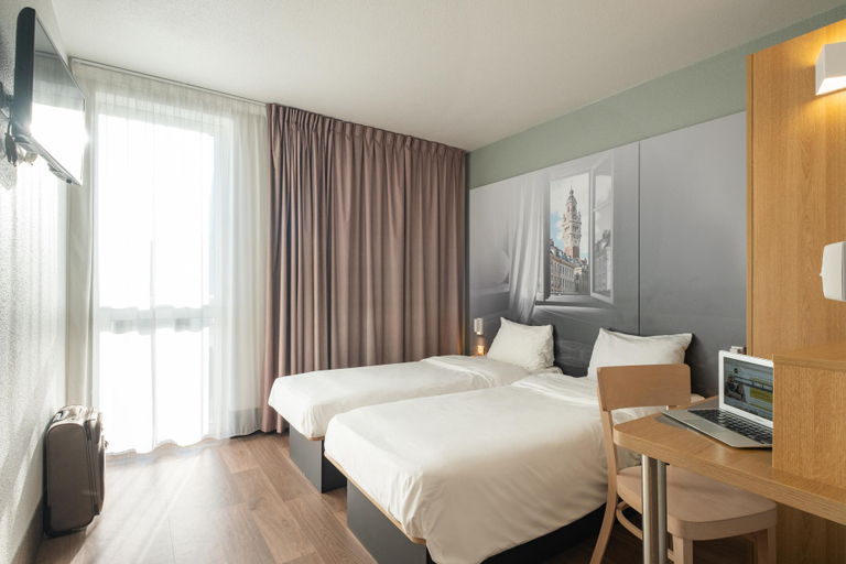 Bedroom 3, B&B HOTEL Lille Tourcoing Centre, Nord