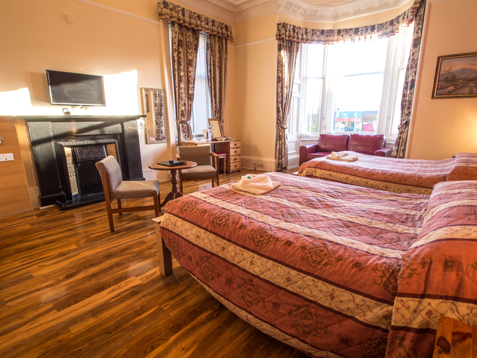 Bedroom 2, Corstorphine Lodge Hotel, Edinburgh