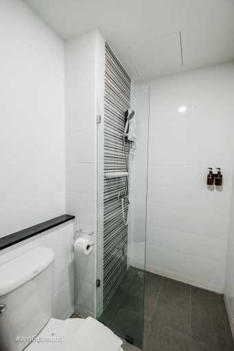 Bathroom 5, Fine Bed Hotel, Muang Nonthaburi