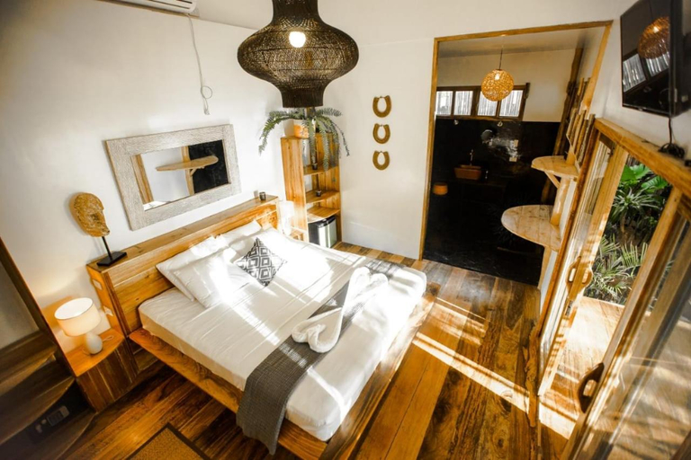 Bedroom 2, Maligaya Beach Bungalows, El Nido