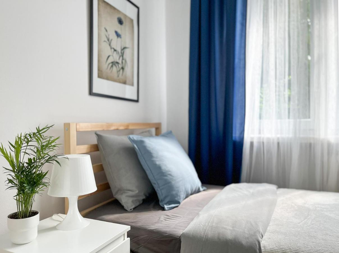 Bedroom 4, Flower House Warsaw Chopin Airport, Warsaw