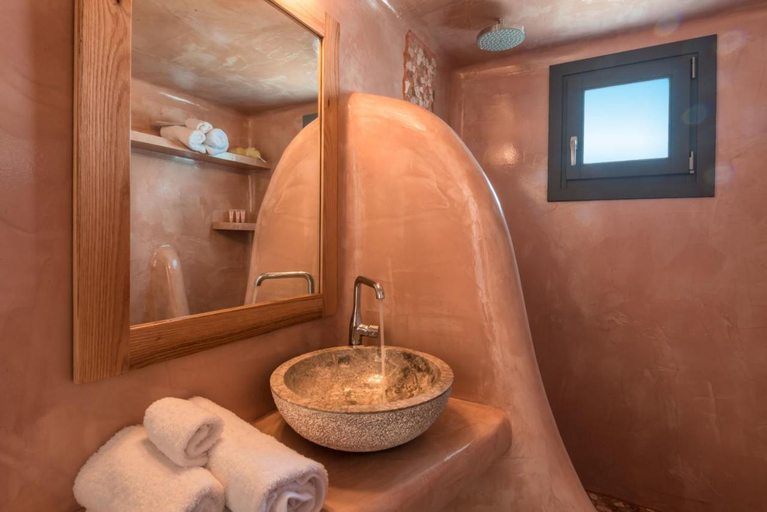 Bathroom 2, Aspronisi Luxury Villa, South Aegean