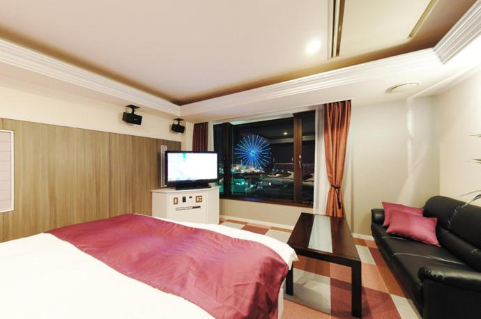 Bedroom 1, Hotel Water Gate Nagoya Leisure Hotel Couple, Nagoya