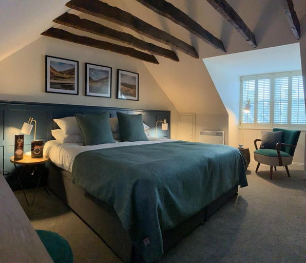 Bedroom, The Balerno Inn, Edinburgh
