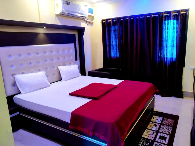 Bedroom, Goroomgo Hotel Derby Puri, Puri
