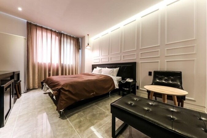Bedroom 5, Hotel Moon Cheonan Sinbuldang, Cheonan