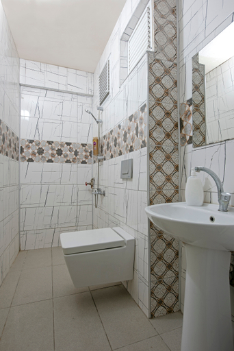 Bathroom, Gvar Apart Otel, Antalya