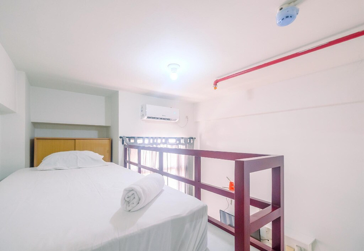 Bedroom 4, Compact & Relaxing Studio at Dave Apt By Travelio, Depok