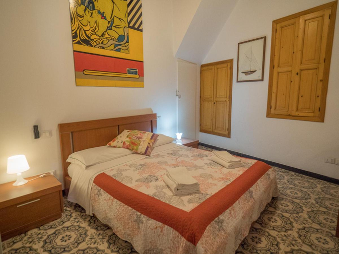 Bedroom 5, Unda de Ma Sea View Terrace Apartment, La Spezia