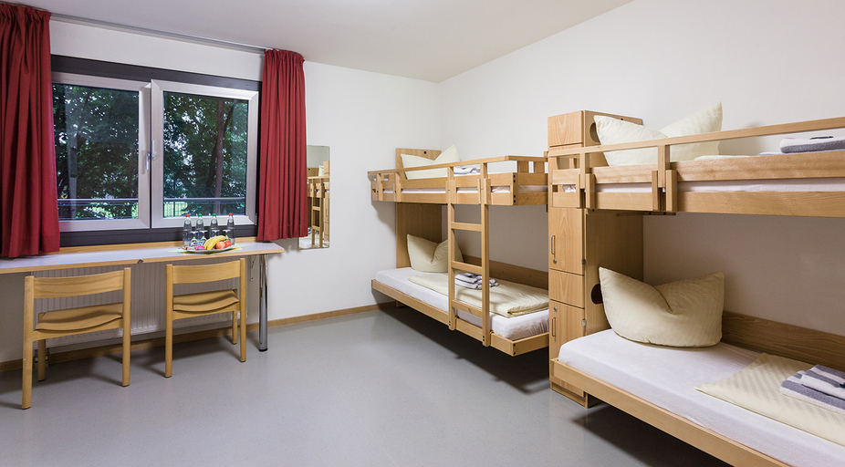 Bedroom, Jugendherberge Heidelberg International, Heidelberg