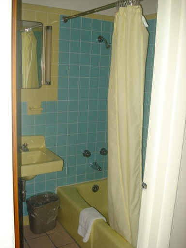 Bathroom 4, Thruway Holiday Motel, Chautauqua