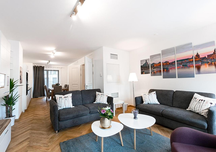 Others 2, Familienapartment mit Blick zur Frauenkirche, Dresden
