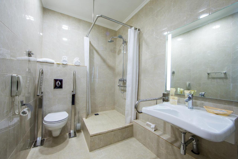 Bathroom 3, Central City Hotel Grozny, Groznyy