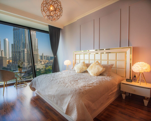 Bedroom 3, FIRST CLASS | 3BR | Full Burj Khalifa view, Dubai