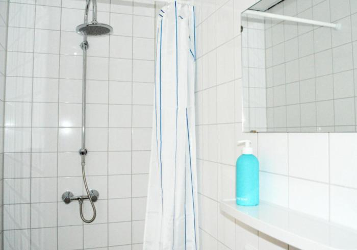 Bathroom 2, Pink Flamingo Boutique Hostel, The Hague